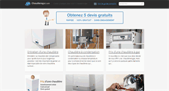 Desktop Screenshot of chaudieregaz.com
